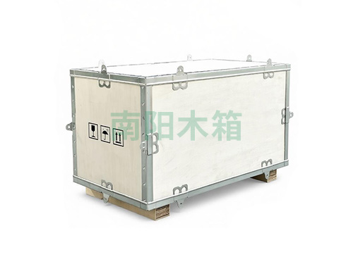 铁框架木箱