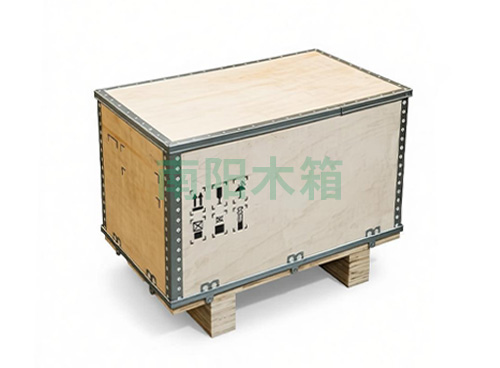 铁框架木箱